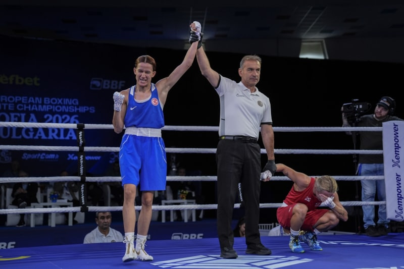 Milli boksörümüz Hatice Akbaş, Avrupa şampiyonu oldu
