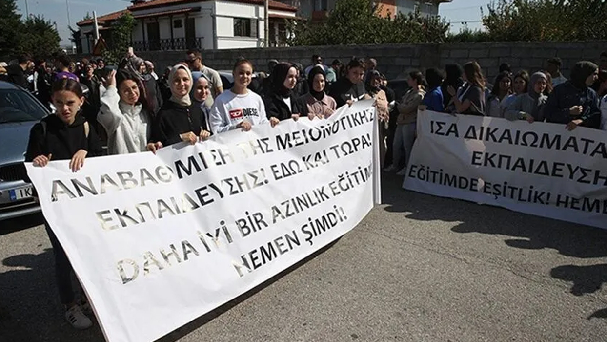 Batı Trakya Türklerinden Atina'ya sert tepki: Eğitim özerkliğimiz engellenemez