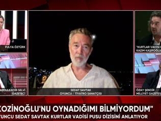 Kozinoğlu soruşturması: Kazım Kaşifoğlu'nu oynayan Sedat Savtak ifade verdi