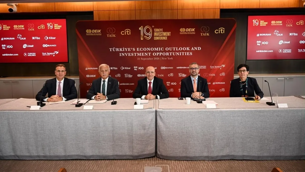 Bakan Şimşek ve TCMB Başkanı Karahan ABD’de yatırımcılarla buluştu! Türkiye’den güçlü ekonomi mesajı
