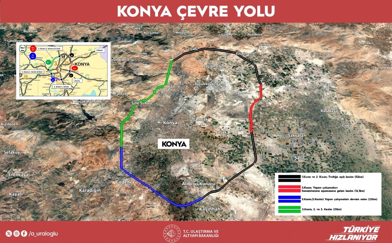 3 kısımda tamamlanacak proje ile yol 24 dakika kısalacak