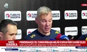 Beşiktaş'ı mağlup eden Fenerbahçe Tarfin Cumhurbaşkanlığı Kupası'nı kazandı!