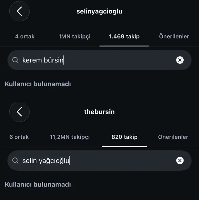 Kerem Bürsin ve Selin Yağcıoğlu'ndan radikal karar: Sosyal medyada birbirlerini sildiler