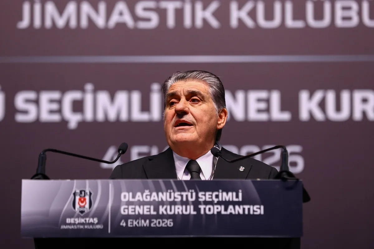 Beşiktaş'ta Serdal Adalı yeniden başkan! İşte oy sayıları