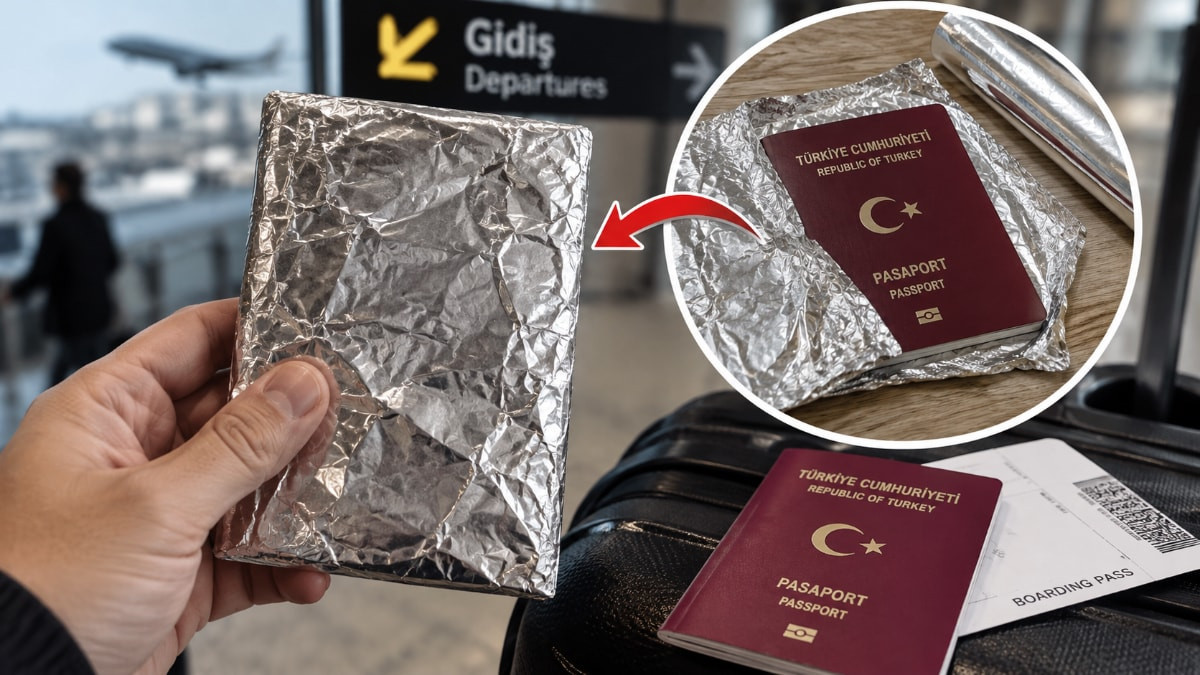 Pasaportu alüminyum folyoya sarmak ne işe yarar