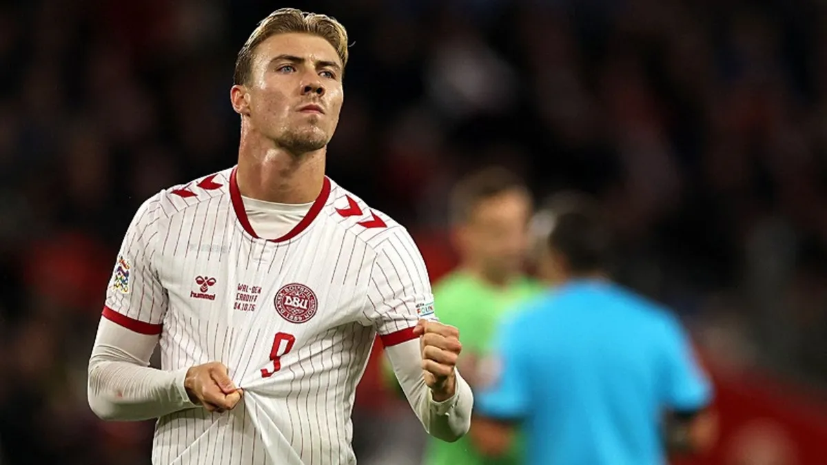 Danimarka Galler deplasmanında tek golle kazandı!