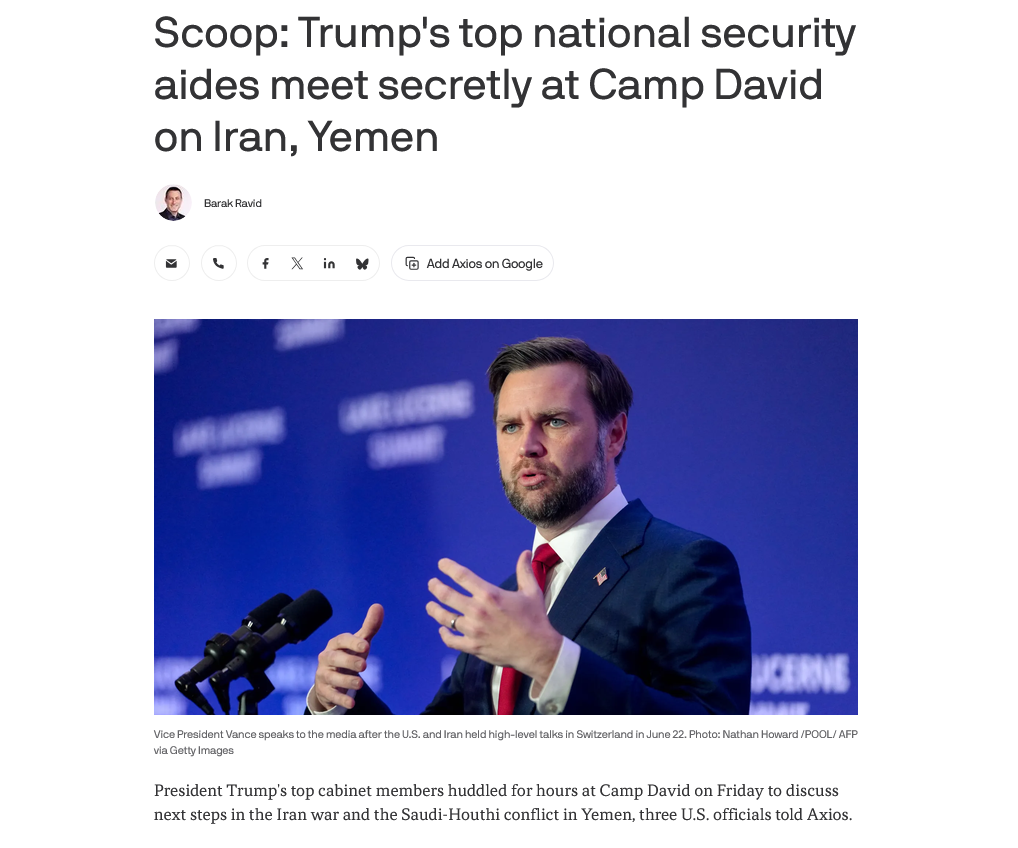 İran için kritik saatler! Trump kurmaylarından gizli zirve