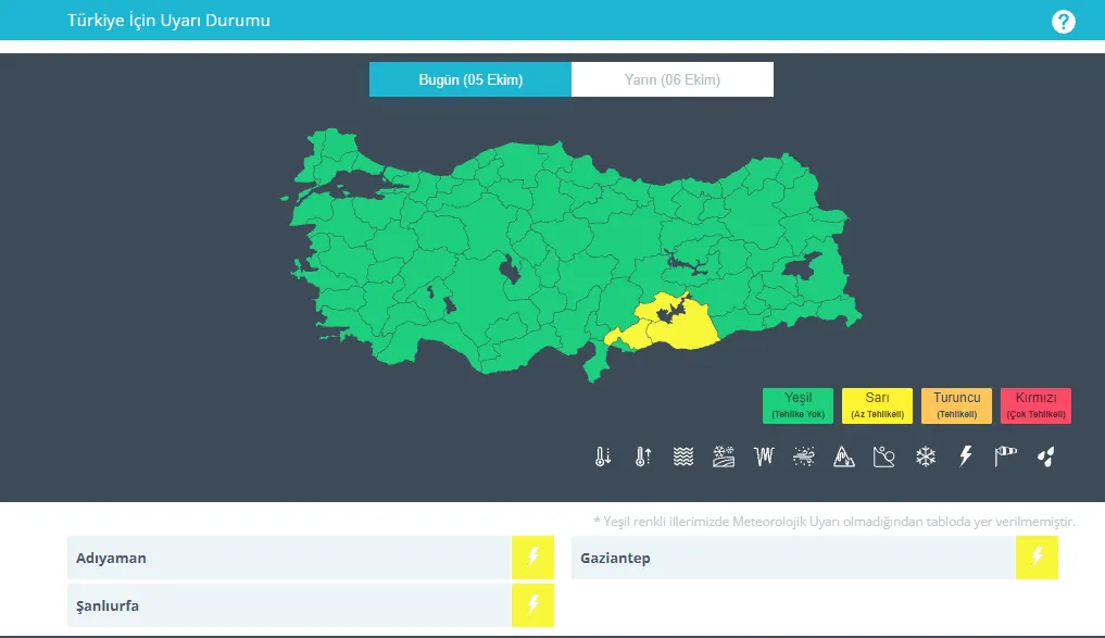 Hava hızla değişiyor! 3 il için kuvvetli yağış alarmı: 81 ilde bugün hava nasıl olacak?