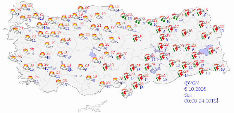Yağışlar etkisini yitiriyor: Marmara Bölgesi için kuvvetli poyraz uyarısı