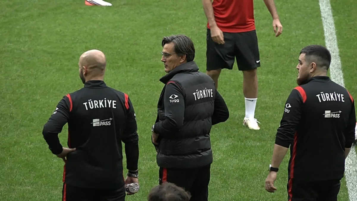 A Milli Futbol Takımı, İtalya maçının hazırlıklarına başladı