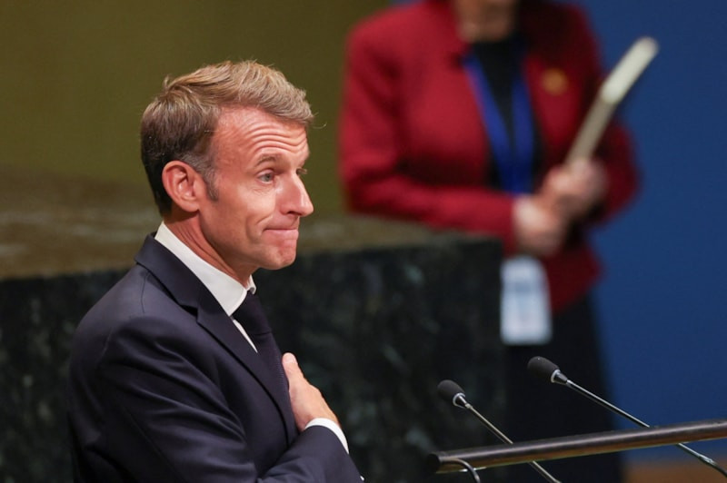 Emmanuel Macron'dan BM Genel Kurulu'nda Gazze mesajı: Hepimiz için utanç verici