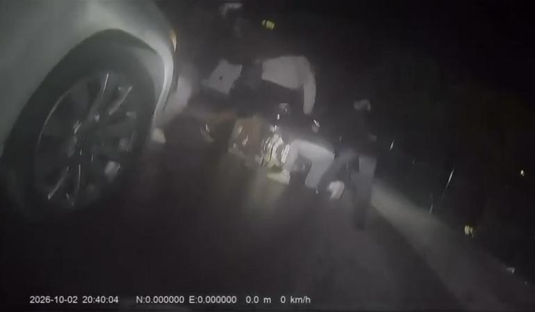 Sarıyer’de motokuryenin yolu kesildi! Tekme ve yumruklarla darbedip başına kaskla vurdular
