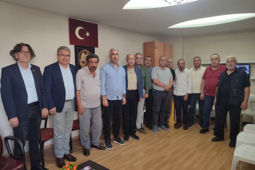Emek Partisi Erzin’de narenciye üreticilerini ziyaret etti: “Kooperatif, entegre tesis ve taban fiyat birlikte ele alınmalı”