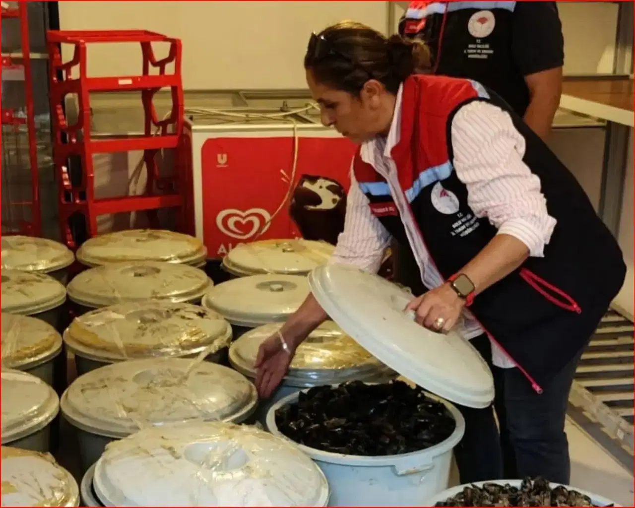 Yurttaşlara yedireceklerdi: Durdurulan araçta 650 kilo bozuk midye ele geçirildi