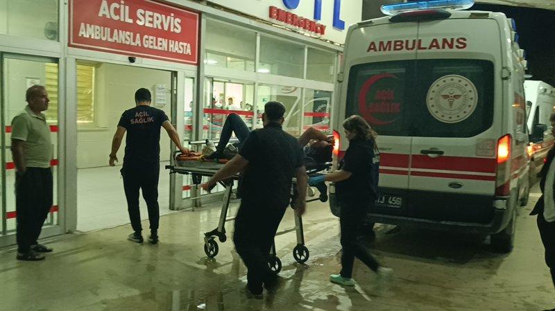 Adana'da hafif ticari araç sulama kanalına düştü: 2 yaralı
