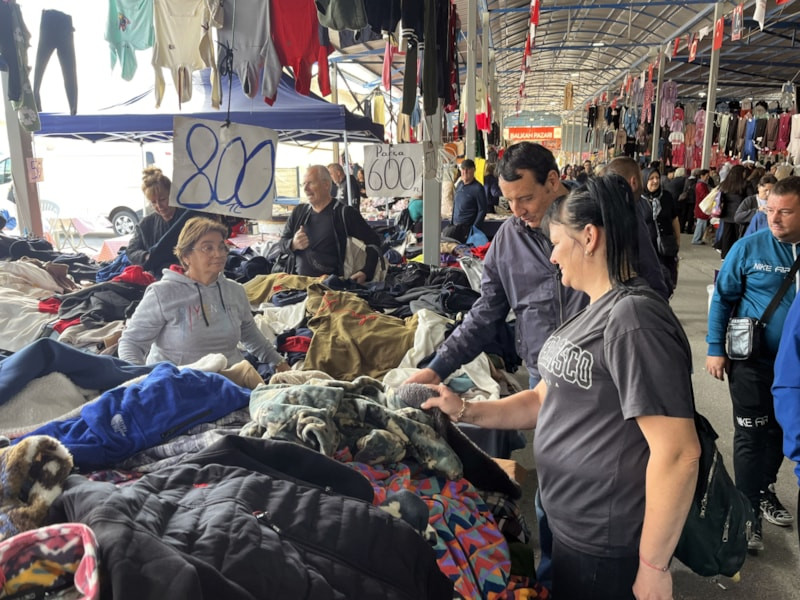 Edirne'de Bulgar turist hareketliliği