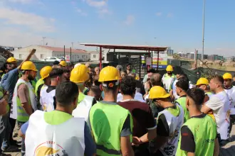 Diyarbakır şehir hastanesi inşaatında direniş sürüyor: 'Haklarımızı alana kadar vazgeçmeyeceğiz'
