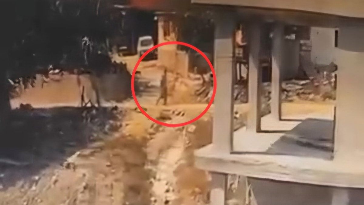 Adana'da inşaatta yatan köpeğe sopayla şiddet uyguladı
