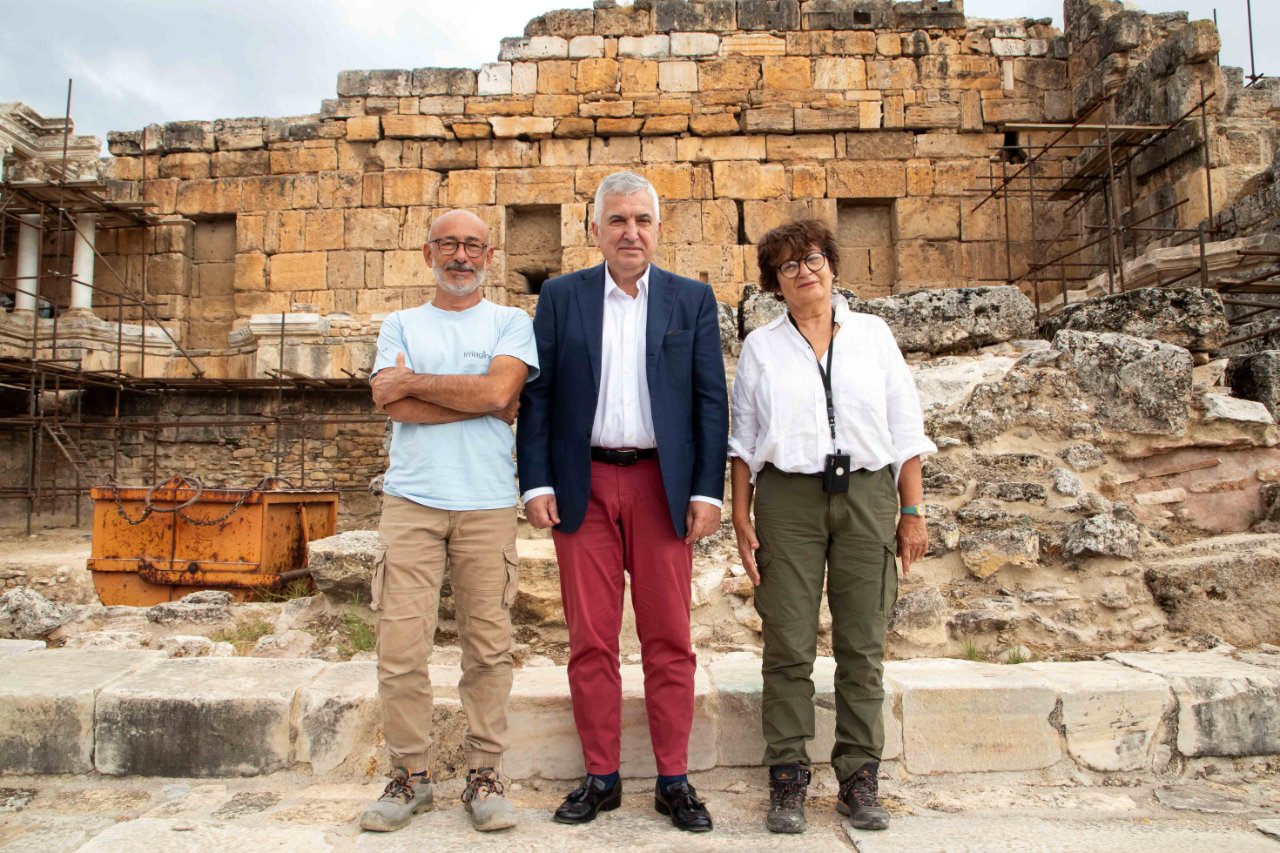 Hierapolis'e açık hava müzesi geliyor