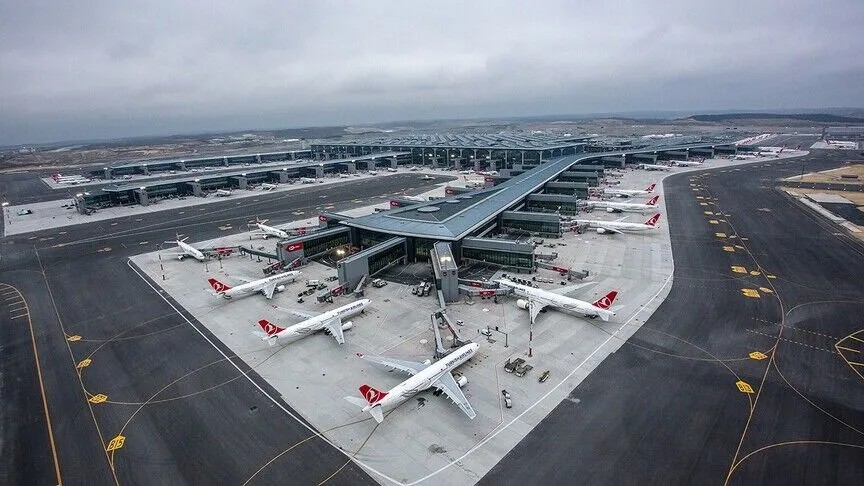 İstanbul Havalimanı günlük 1587 uçuşla yine Avrupa zirvesinde