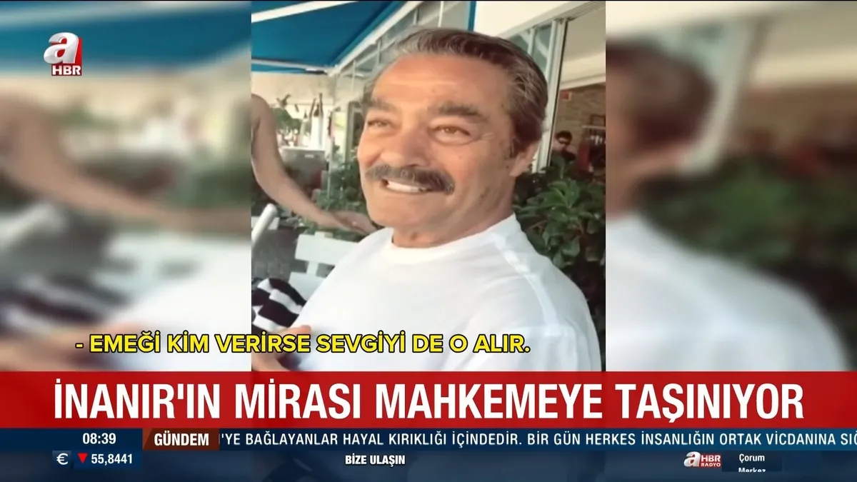 Kadir İnanır'ın vasiyetinde telif hakları Jülide Kural'a geçti iddiası! Yeğeni Levent İnanır'dan dava açıklaması