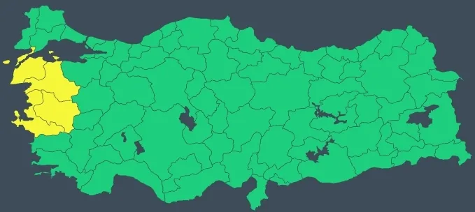 Hafta sonundan itibaren yağışlı hava etkisini kaybediyor! Meteoroloji'den 4 ile fırtına uyarısı