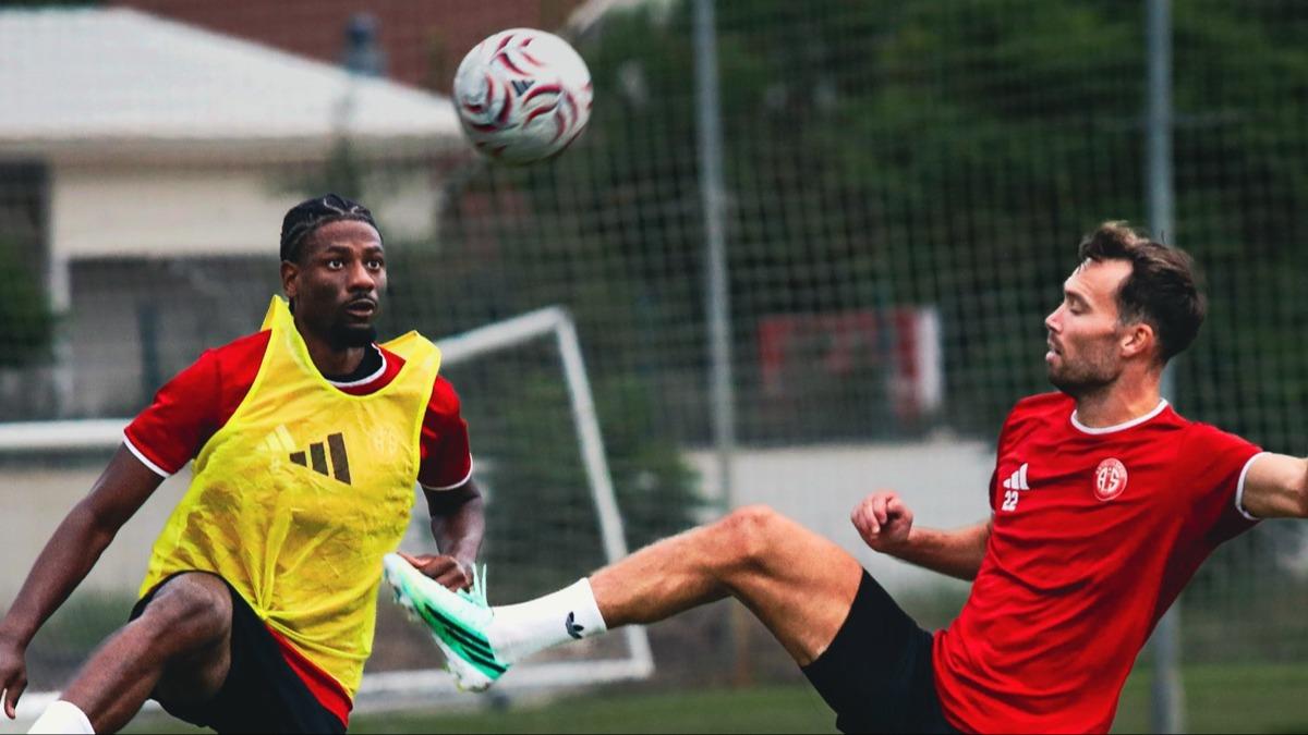 Antalyaspor, Boluspor maçının hazırlıklarına başladı