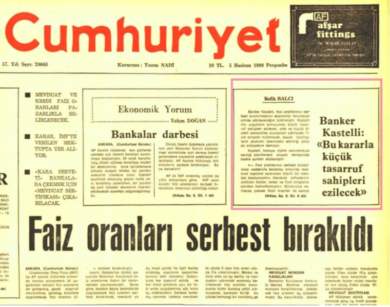 Bankerler krizinden fon vurgununa: Yeni Banker Kastelli’ler