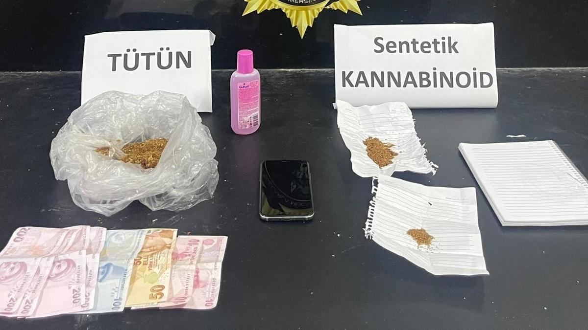 Mersin’de 'torbacı' operasyonunda 3 tutuklama