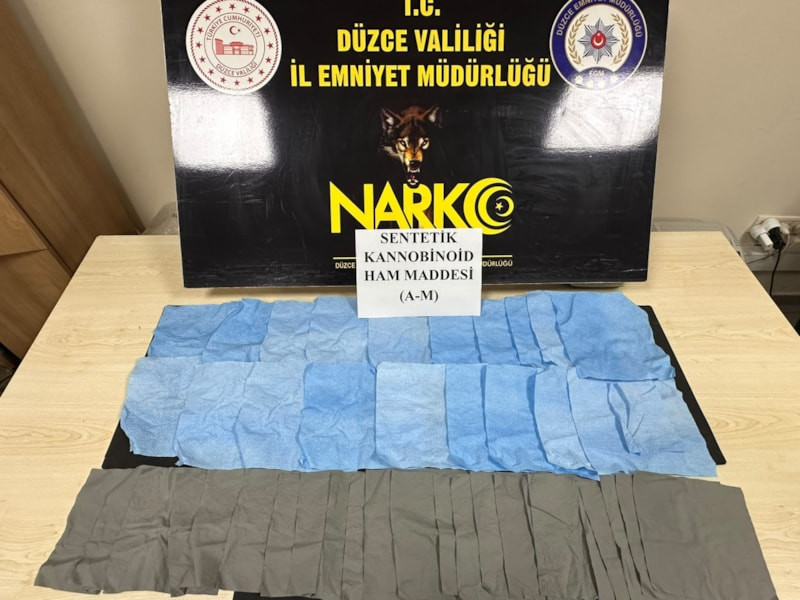 Düzce'de 22 milyon lira değerinde uyuşturucu ele geçirildi