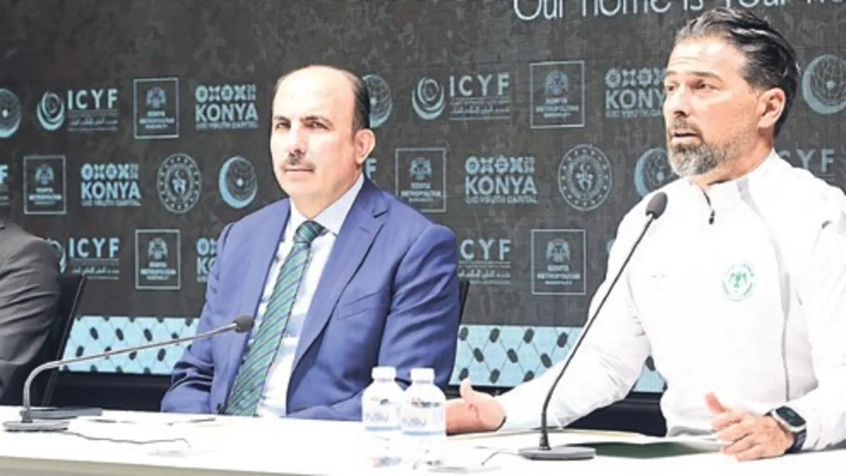 Konyaspor ve Filistin kardeslik için sahada
