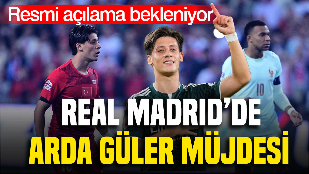Real Madrid'de Arda Güler müjdesi: Resmi açıklama an meselesi