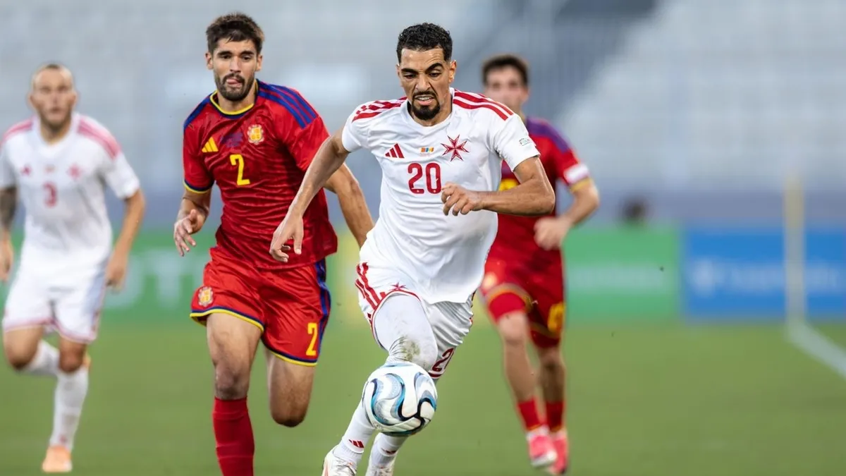Malta sahasında tek golle galip!
