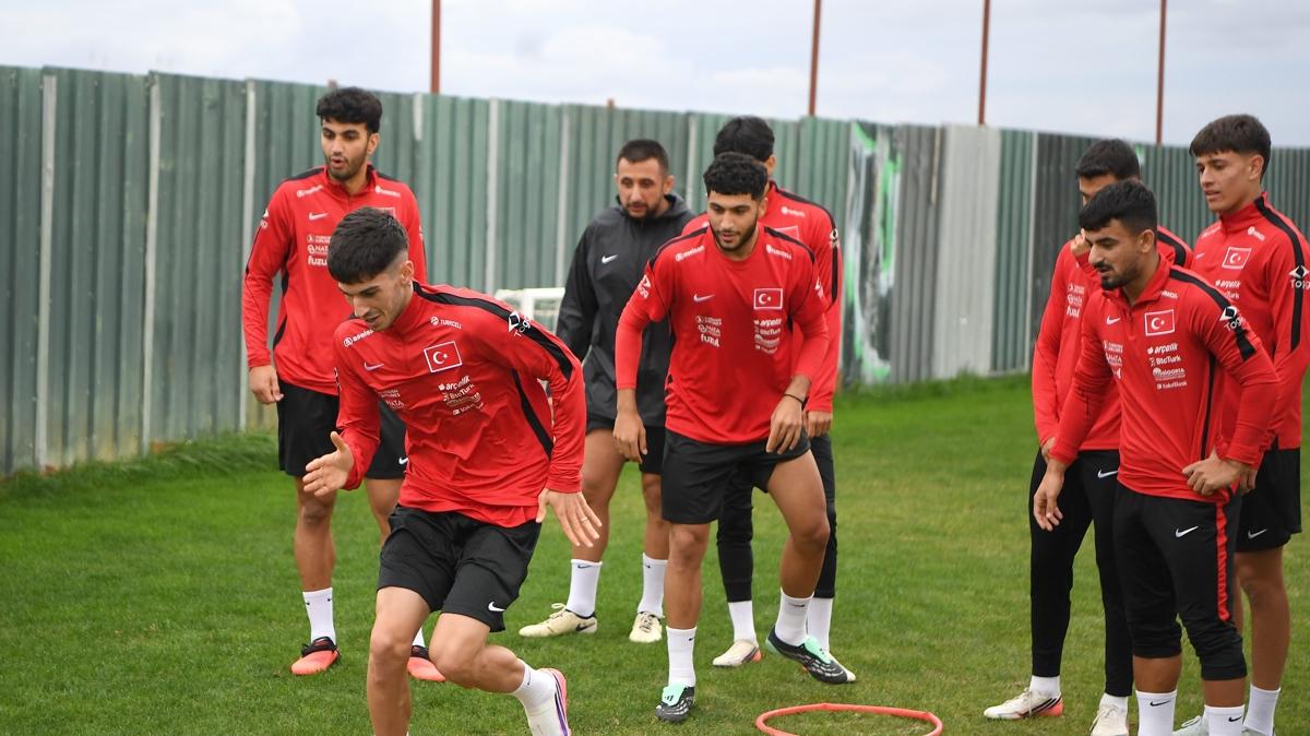 Ümit Milli Takım, Ukrayna maçına hazırlanıyor