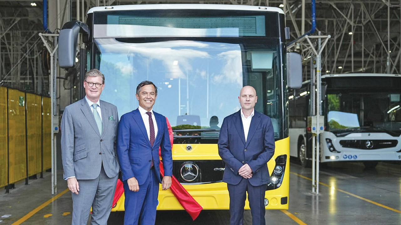 Otokar’da Mercedes-Benz Conecto’nun seri üretimi başladı