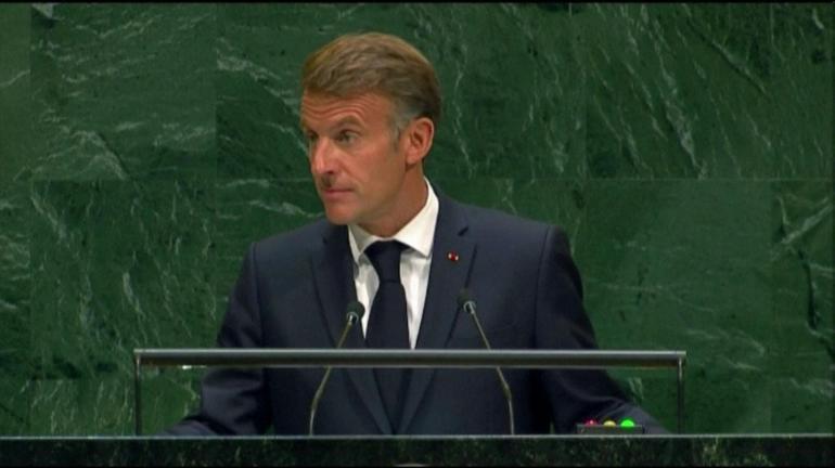 Orman kanunlarına mı döneceğiz? Macron’dan BM kürsüsünde sert mesaj!
