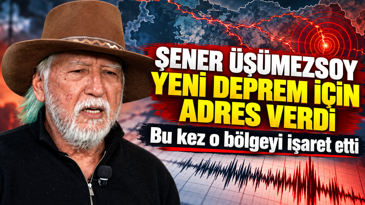 Şener Üşümezsoy yeni deprem için adres verdi: Bu kez o bölgeyi işaret etti
