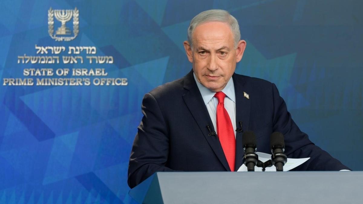 Anketlerde çakılan katilden seçim öncesi yeni oyun! Netanyahu: Dış saldırı tehdidi var