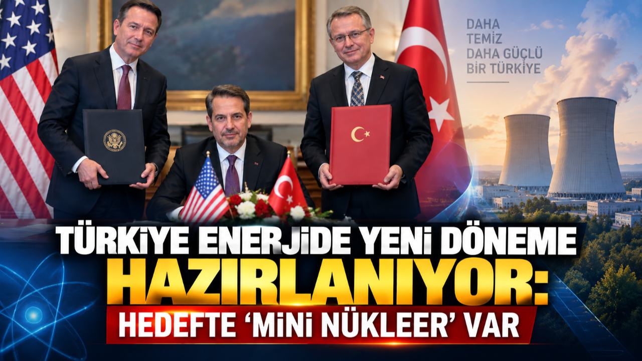 Türkiye enerjide yeni döneme hazırlanıyor: Hedefte ‘mini nükleer’ var