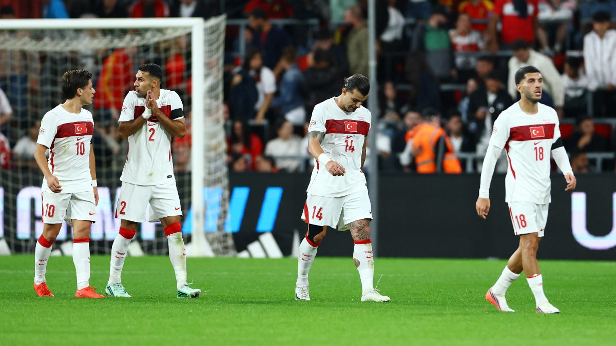 A Milli Futbol Takımımız, Uluslar Ligi'nde en çok gol yiyen takımlar arasında