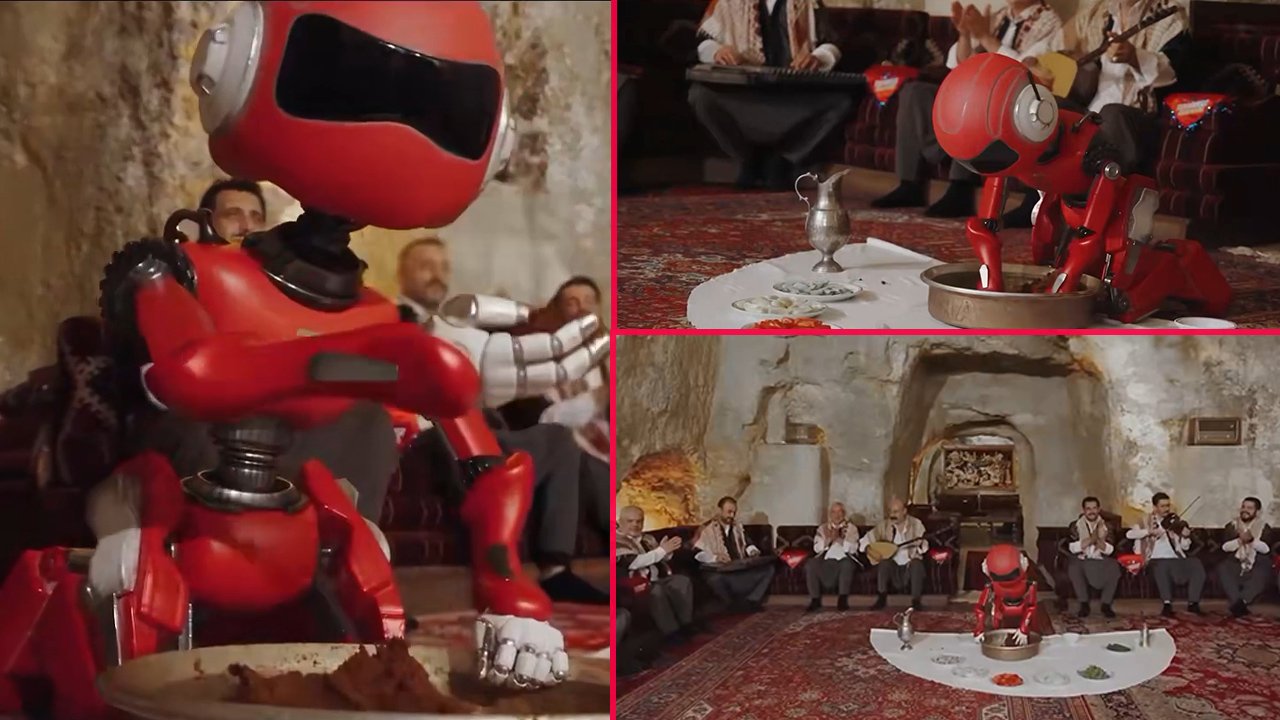 ROBOTTAN ÇİĞ KÖFTE ŞOV