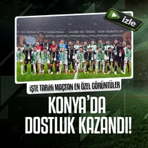Başkan Erdoğan'dan Konyaspor-Filistin maçının ardından mesaj