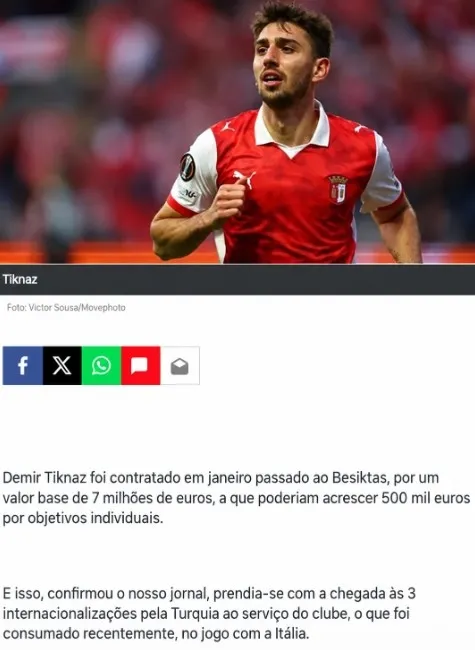 Beşiktaş'a Demir Ege Tıknaz piyangosu! O madde devreye girdi