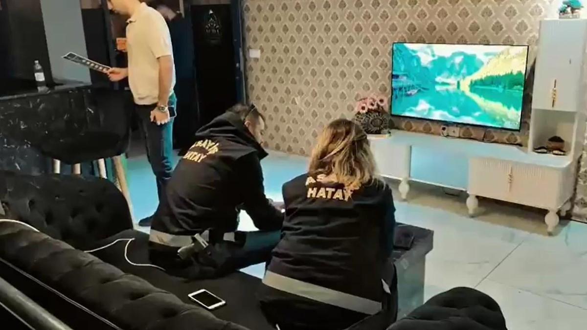 Hatay’da masaj salonları denetlendi
