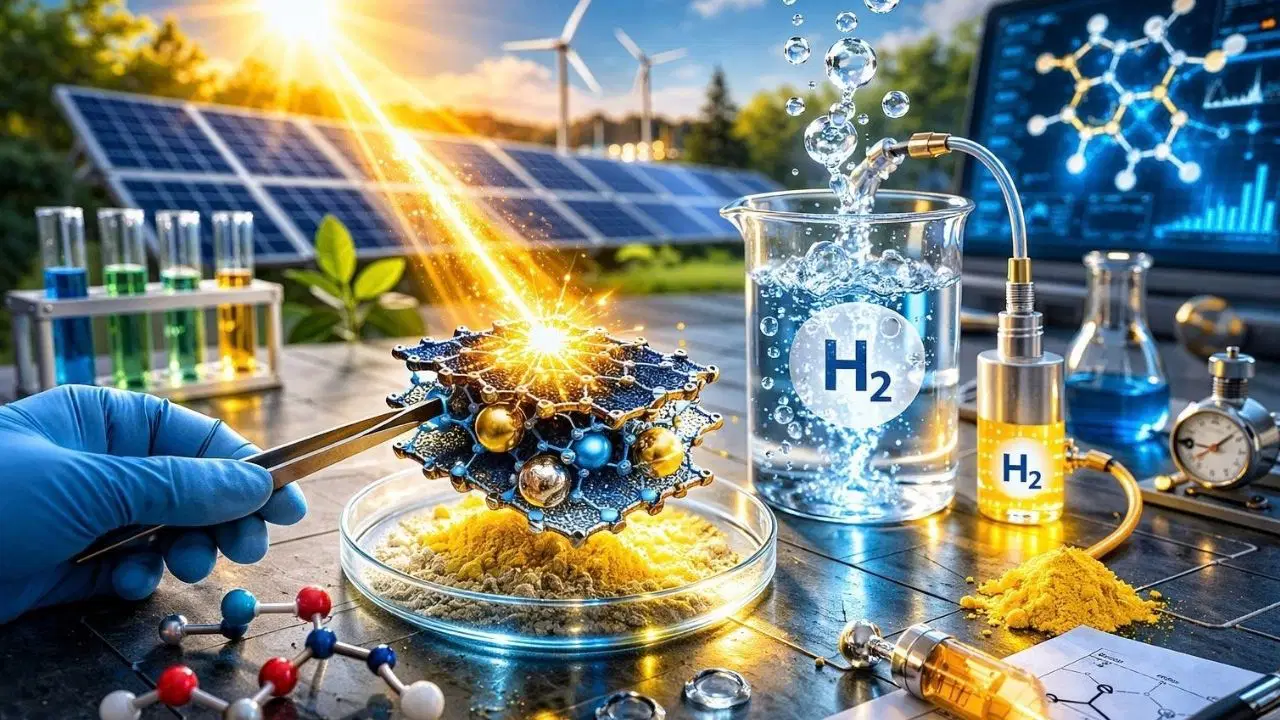Sıcaklık ve ek enerji gerekmiyor: Kükürt bağlarıyla doğrudan temiz yakıt üreten yeni malzeme!