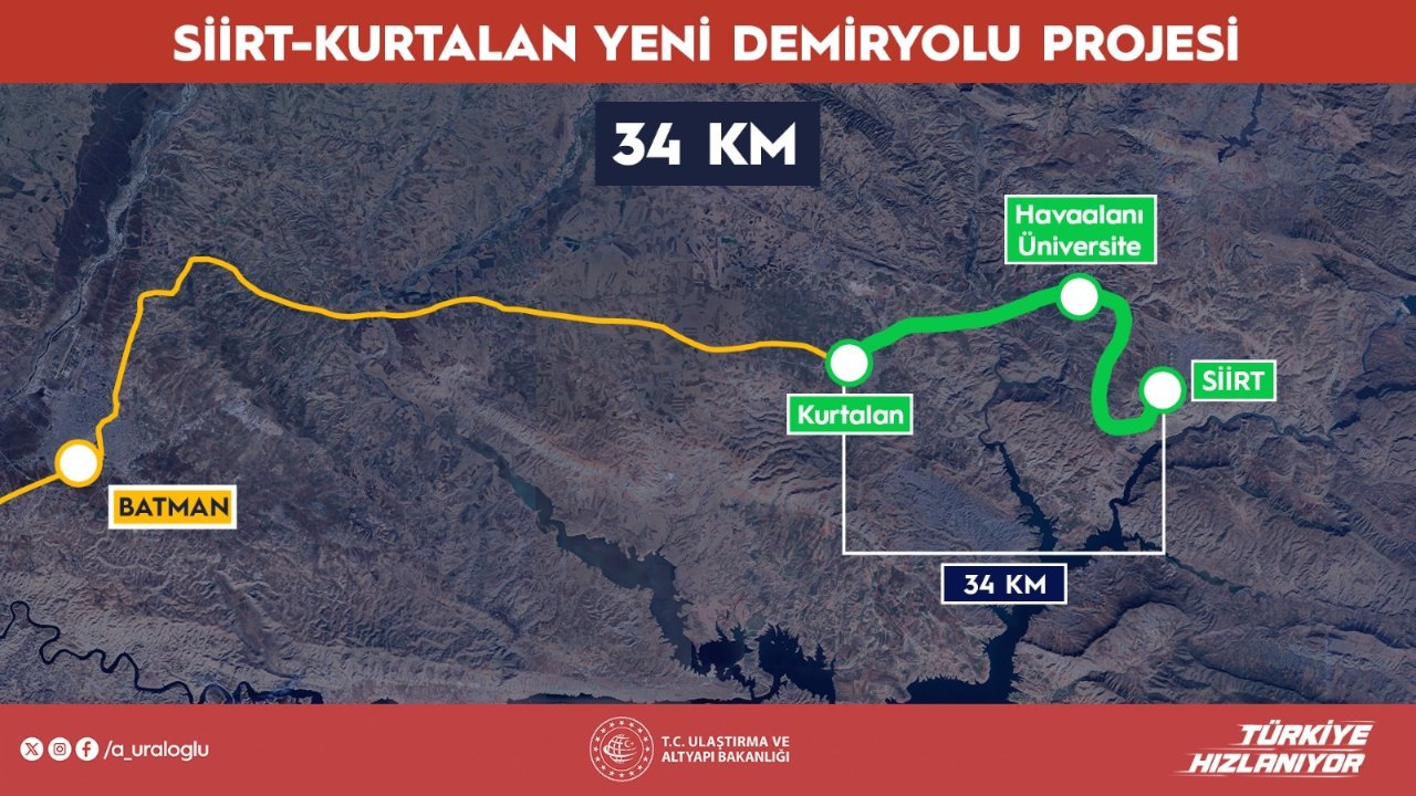 Dev projede kritik eşik aşıldı, Siirt’in ulaşımı değişecek