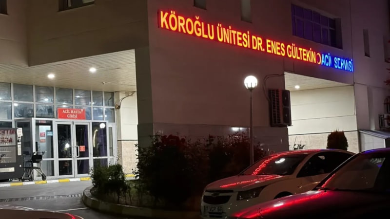 Bolu’da sinir krizi geçiren şahıs kendine zarar verdi