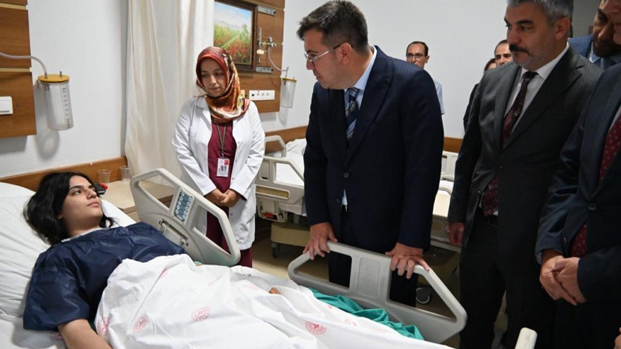 Bakan Yardımcısı Tuncay yaralı öğrencileri ziyaret etti