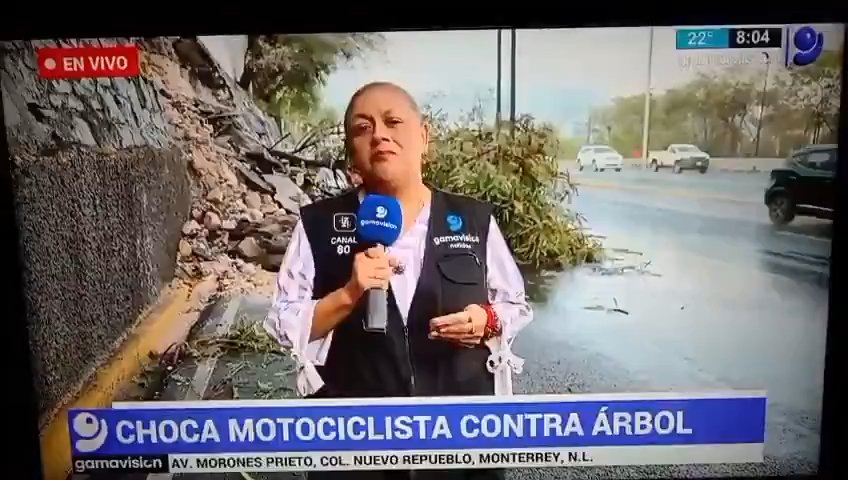 Canlı yayında korkunç dakikalar!