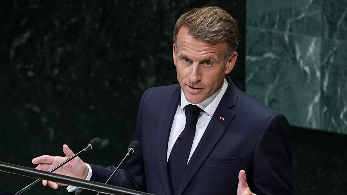Macron'dan BM'de Gazze mesajı: "Manzara hepimiz için utanç verici"